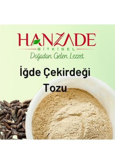 Hanzade Bitkisel İğde Çekirdeği Tozu Taze Öğütülmüş  250 G