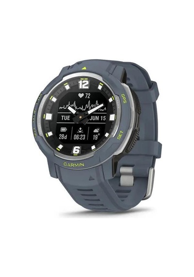 Garmin Instinct Crossover Standard Edition Mavi Granit Akıllı Saat Mavi