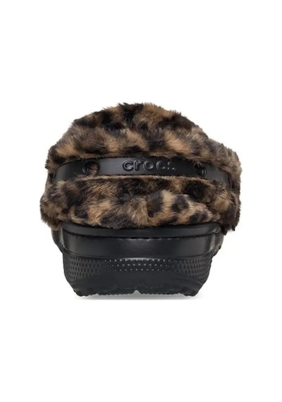 Crocs Cls Unfurgettable Animal Clog Leopar Desenli Kadın Terlik-11733 Kahverengi