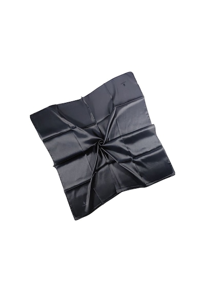 Mim Eşarp Mısırlı Eşarpları Degrade Kristal Sport Bulut Desenli Polyester Eşarp Siyah - Füme