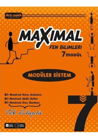 Artı Zeka Yayınları 7 Sınıf Maxımal Fen Bilimleri Modüler Sistem Seti 6 Modül