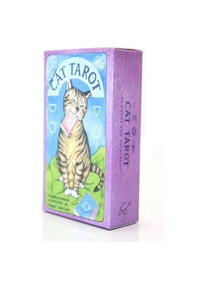 Cat Kedi Tarot Kartı Hobi Ürünü Mistik Objeler Fal Seti