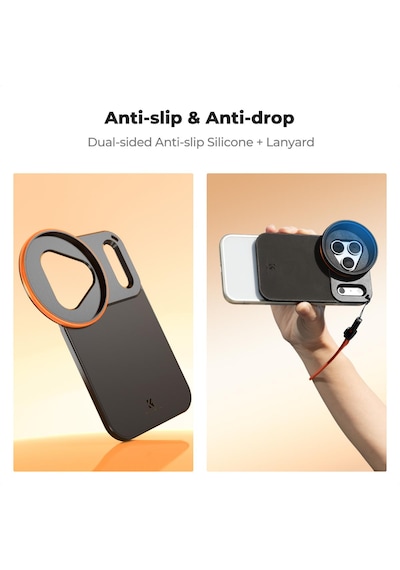 K&f Concept Apple iPhone  Uyumlu  17 Pro Max İçin Cpl Filtre + Manyetik Filtre Montaj Adaptörü