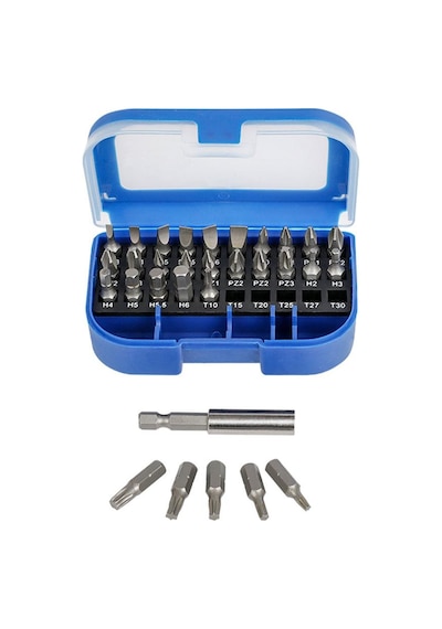 Workpro Wp200513 31 Parça Cr-v Vidalama Bits Uç Seti