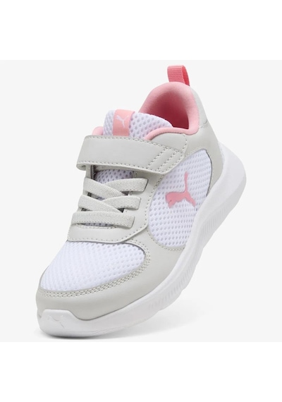 Puma 400580 08 Fun Racer 2 Ac+ Ps Beyaz-gri-pembe Çocuk Spor Ayak Beyaz