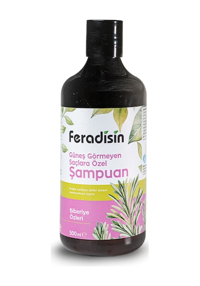 Güneş Görmeyen Saçlar Için Şampuan 500 Ml. Gimdes Helal Sertifikalı