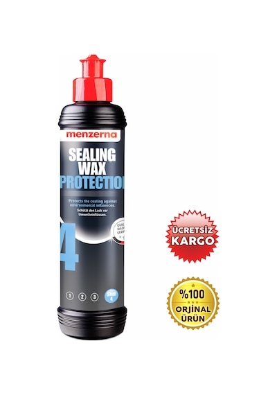 Menzerna Sealing Wax Protect - Boya Koruma Cilası 250 Ml