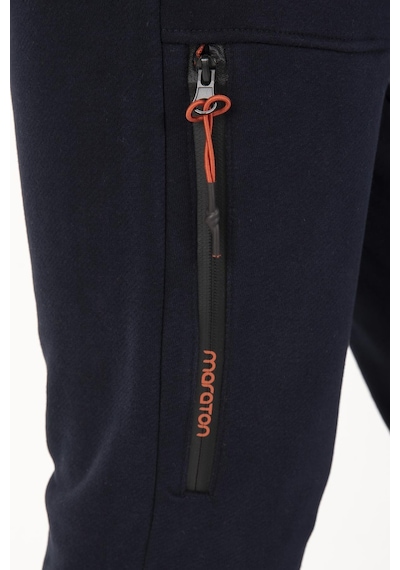 Maraton Sportswear Regular Erkek Ribana Paça Basic Koyu Mavi Eşofman Altı 21299-koyu Mavi Koyu Mavi