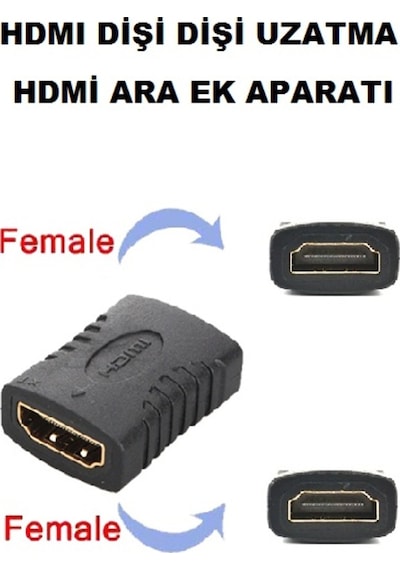 Hdmı Uzatma Ara Ek Dişi Dişi Kablo Uzatıcı Aparat