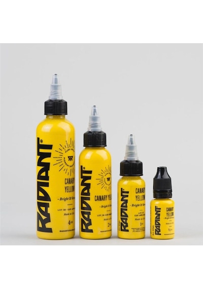 Canary Yellow - Radiant Tattoo Dövme Boyası - 1oz/30ml