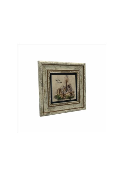 Notre Dame Baskılı Taş Tablo 20x20