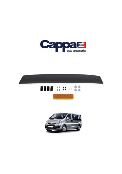Cappafe Opel Vivaro Ön Kaput Koruma Rüzgarlık 4Mm Abs 2001-201