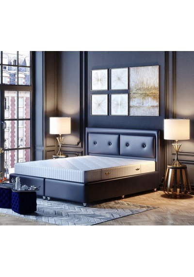 Frigya Yatak Sandıklı Baza Başlık Set 160 x 200 CM