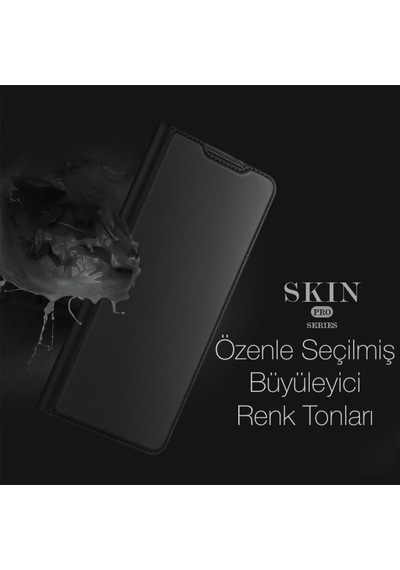 Dux Ducis Xiaomi Mi 11I Poco F3 Redmi K40 Pro Kilif Kapakli Flip 130831033 - Renk / Siyah