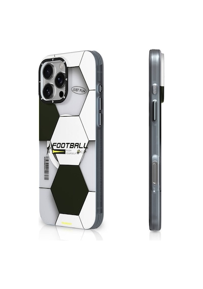 Apple iPhone 16 Pro Uyumlu Kılıf Magsafe Şarj Özellik Spor Tasarımlı Youngkit Dynamic Serisi Beyaz - Siyah