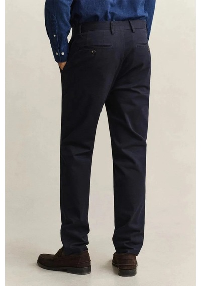 Gant Erkek Lacivert Slim Fit Chino Pantolon-24722
