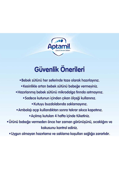 Aptamil 1 Bebek Devam Sütü 350 G