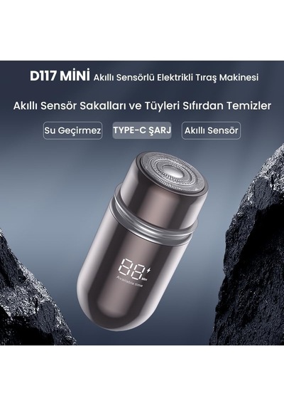 Şarjlı Taşınabilir Unisex Mini Sakal Ve Yanak Tıraş Makinesi Diğer