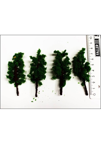 Cp Model Fg8030 1/100 Ölçek, Ağaç Maketi, 8 Cm, 4 Adet-54322