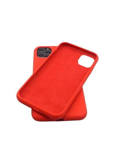 Apple Uyumlu iPhone 11 Pro Max Kılıf Zore Silk Silikon Siyah