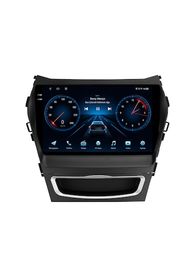 Hyundai Santa Fe 2012-2016 Android Multimedya Carplay Android Auto Navigasyon 8gb Ram 128gb Pro 9"