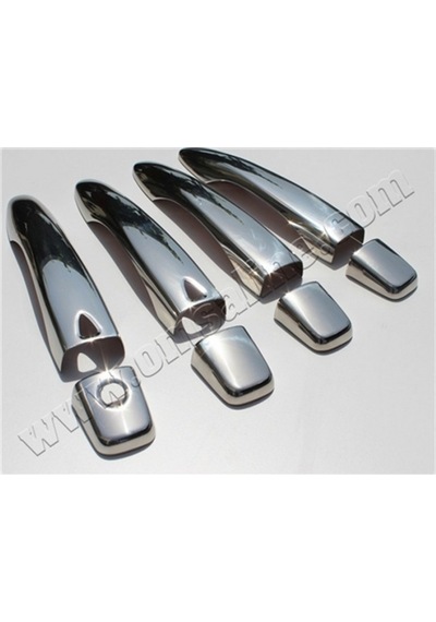 DB Chrome Nissan Qashqai Sensörlü Kapı Kolu Nikelajı 2014-2021 4