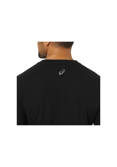 Asics ASICS CHEST LOGO SS TEE Siyah Erkek Kısa Kollu Tshirt 2031E659-001