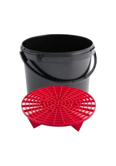 Autofresh Oto Dış Yıkama Seti Araç Yıkama Kovalı Ve Kum Çakıl Filtreli Grid Guard Set Diğer