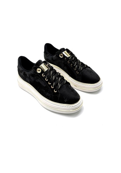 Kindep Park Moda Günlük Kadın Sneakers Ayakkabı Siyah Siyah