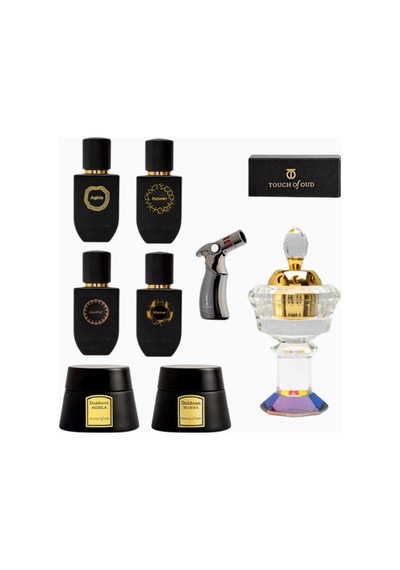 Touch Of Oud 9 Parça Parfüm-dukhoon Hediye Seti Oda Kokusu, Koku Giderici Diğer