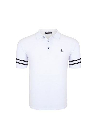 T8585 Dewberry Erkek T-shırt-kar Beyaz Kar Beyaz