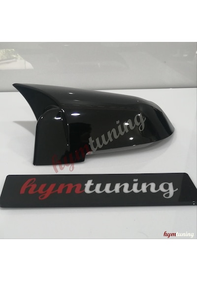 Bmw F10 Yarasa Ayna Kapağı - Piano Black Boyalı - Sinyalli