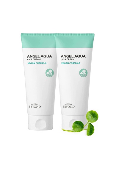 Aqua Cica Cream Nemlendirici Yatıştırıcı Krem Seti Cica Centella Panthenol Vegan 2x150 Ml