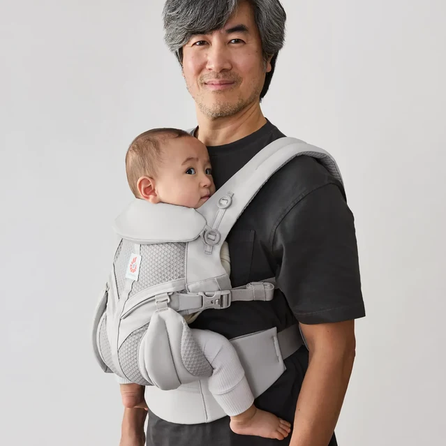 Ergobaby Taşıyıcı Omni Classic Mesh Pearl Grey