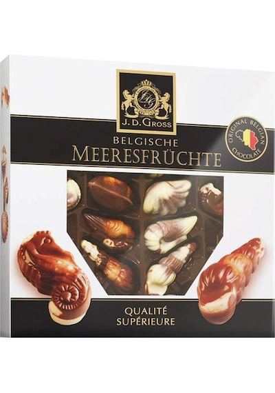 J.D. Gross Belgian Chocolate Sea Shells Belçika Çikolatası 250 G