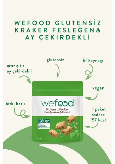 Fesleğenli Kraker 40 Gr 3'lü 40 G