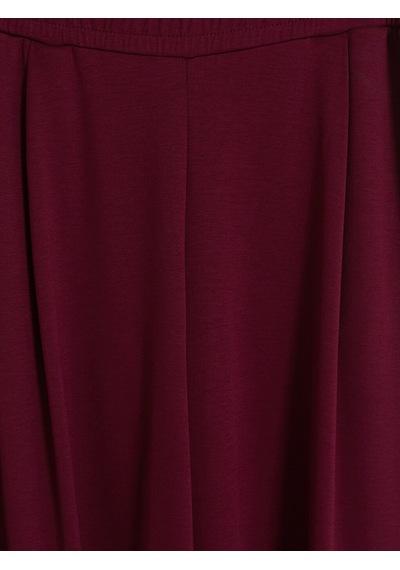 Lcw Curve Bordo Büyük Beden Kadın Eşofman Altı
