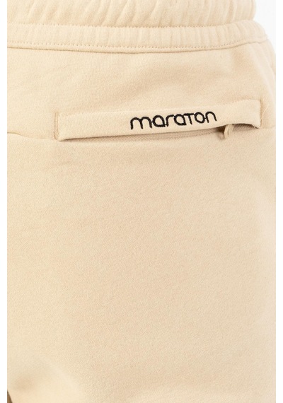 Maraton Sportswear Regular Erkek Düz Paça Basic Koyu Kil Rengi Eşofman Altı 22473 Kil Rengi
