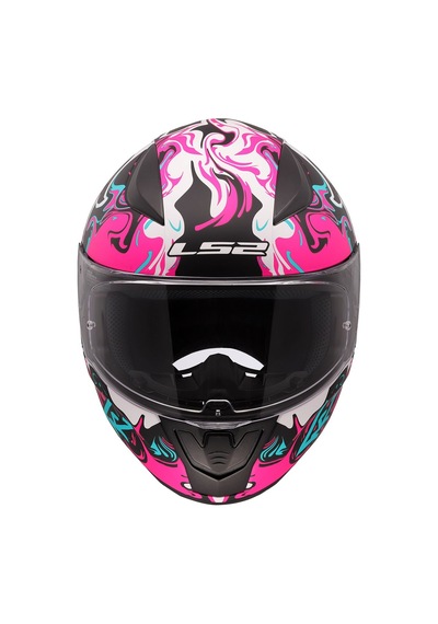 Ls2 Rapıd 2 Cyberg Mat Mor Kask Renkli