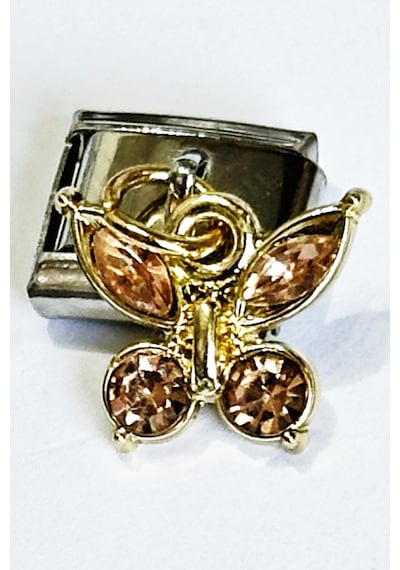 Nomination Çelik Bileklik Uzatma Ek Charm 1 Adet 9mm Scb26c Bronz