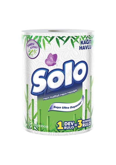 2 Adet Solo Havlu Dev Rulo 1 3