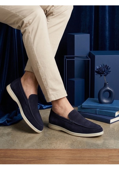 Boa Ba0252 %100 İçi Dışı Hakiki Deri Erkek Lacivert Süet Casual Loafer Termo Taban Ayakkabı Boa Ba0252 %100 İçi Dışı Hakiki Deri Erkek Lacivert Süet Casual Loafer Termo Taban Ayakkabı