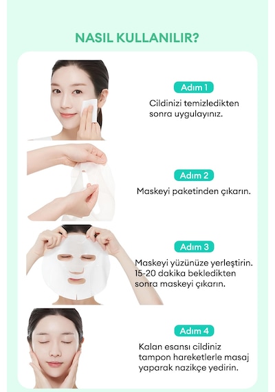 Missha A'PIEU Hamamelis Sheet Mask Yağlanma ve Gözenek Karşıtı Kağıt Maske