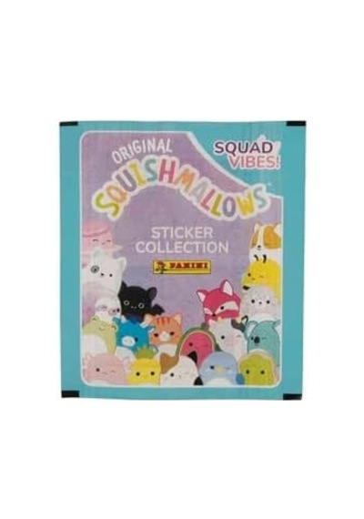 Panini Squishmallows Çıkartma Paketi 10 Paket Set Kbestsqmalokjjj