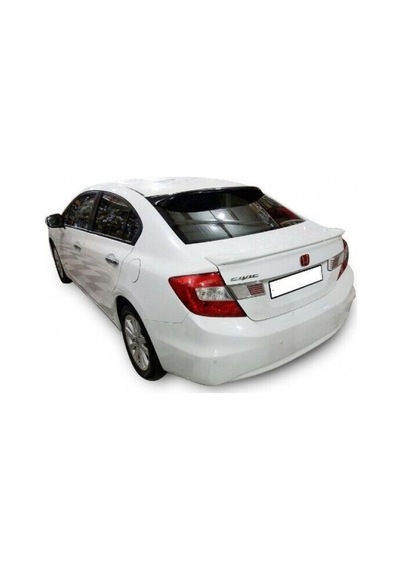 Honda Civic Fb7 Uyumlu Yedek Parça 2012 - 16 Cam Üstü Spoiler Pla