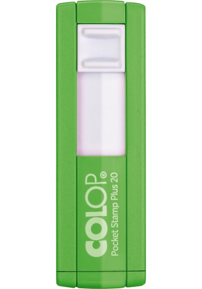 Colop Cep20 Kaşe Yeşil Kasa Siyah Keçe - 18 x 47 MM
