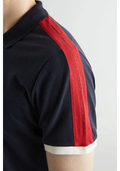 Gant Erkek Lacivert Regular Fit Renk Bloklu Polo Xl Lacivert