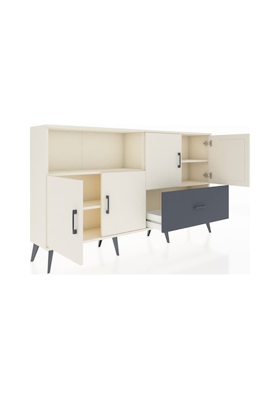Arges Konsol 4 Raflı Tek Çekmeceli 4 Kapaklı 176x30x99 Aytaşı-ayt Aytaşı-aytaşı/antrasit Arges Konsol 4 Raflı Tek Çekmeceli 4 Kapaklı 176x30x99 Aytaşı-ayt Aytaşı-aytaşı/antrasit