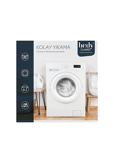 Multı Soft Ped 5 Katlı Hasta Altı Yıkanabilir Emici Ped Kanatlı 75 85cm