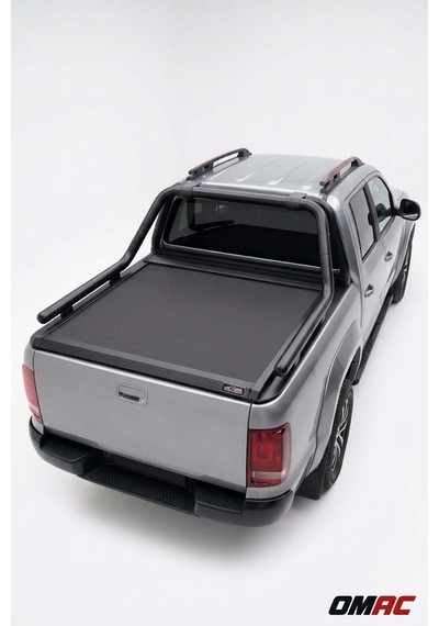 Volkswagen Amarok 2014-2016 Uyumlu Araca Özel Omback Sürgülü Bagaj Kapama Siyah